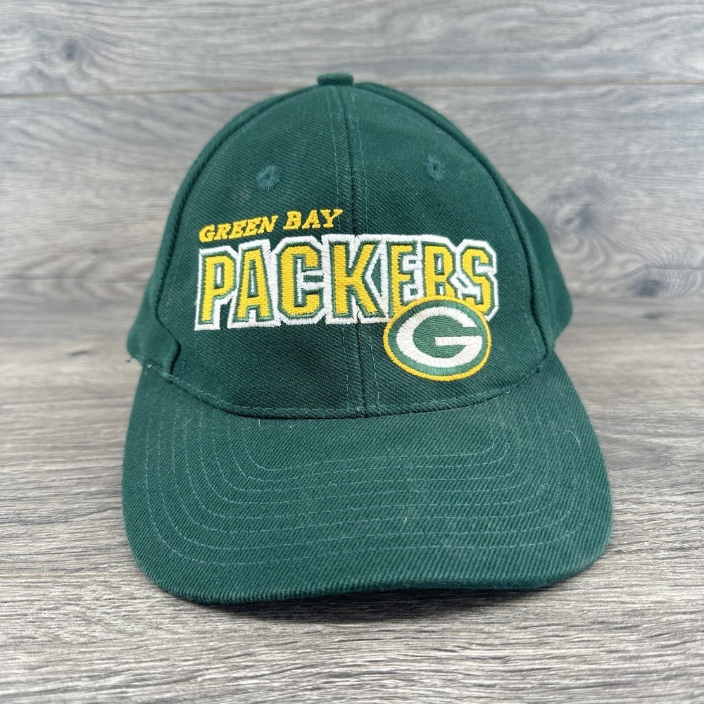 Vintage Green Bay Packers Sports Specialties Cap Hat Snapback OSFM Green‎